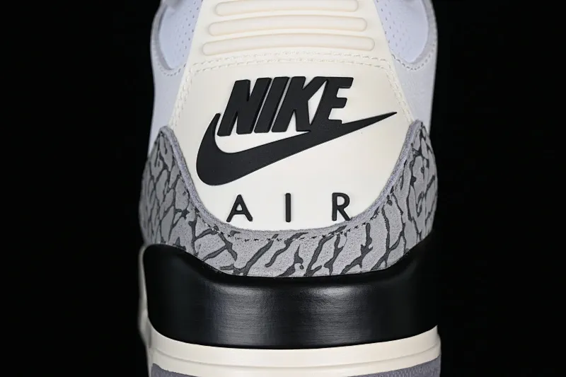 All categories Air Jordan Jordan series basketball shoes Air Jordan 3 foreign trade version Air Jordan 3 "White Cement Reimagined" AJ3 Joe 3 new white cement replica basketball shoes DN3707-100